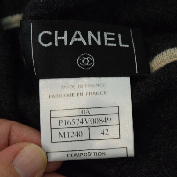 CHANEL Womens Cashmere Silk Sweater 42 - Picture 5 of 7